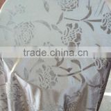 2014 hot sale tablecloth, 100% polyester spun velvet bonding flocking brushed fabric,hometex fabric
