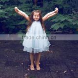 European and American children's clothing boutique children dress vest girl princess dress