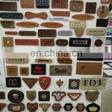 Logo Embossed Clothing Logo Badge / Jeans Leather Patch Custom