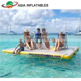 Outdoor balance beam for home / inflatable air track / durable floating water mat
