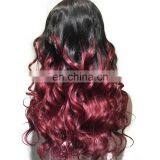 Body Wave Red Hair Extension Virhin Full Lace Wigs thumbnail-3