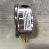 2.5 Inch Face Stainless Steel Glycerin Filled Pressure Gauge thumbnail-3