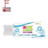 Wholesale Clear Liquid Cut-Cure- Glue In Aluminum Tube