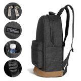 Advocator 14 Inch Laptop Backpack Students Solid Color Portable Chic Casual Classical Well-Padded School Bookbags Knapsacks Rucksacks Shoulders Bags thumbnail-3