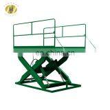 7LSJG Jinan SevenLift Stationary Electric Hydraulic Movable Hand Double Scissor Lifter Stage Platform thumbnail-2