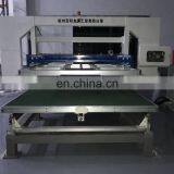 Машина для резки пенопласта с горизонтальным движением режущего вращающегося ножа