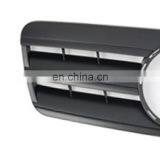 Матовый черный передний решетка радиатора с 3 ребрами для Mercedes Benz CLK Class W208 97-02 в стиле AMG thumbnail-5