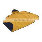 Multi-purpose Adult Waterproof Hooded Blanket Poncho With Polar Fleece Lining thumbnail-6