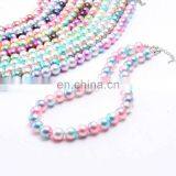 Girl DIY Necklace Colorful Beads Children Candy Bubble Necklace Boutique 12Colors thumbnail-2
