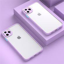 Shockproof Armor Matte Case For IPhone 12 11 Pro Xs Max XR X 6 7 8 Plus SE Mini Luxury Silicone Bumper Clear Hard PC Cover Funda thumbnail-5