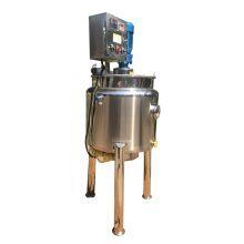 Industrial factory soap making machine double jacketed heating mixing tank