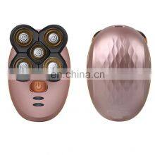 2020 New Model Waterproof Rotary Razor Beard Clipper Hair Trimmer Face 5 Headed Electric Shaver Razor Rechargeable Male Usb OEM thumbnail-4