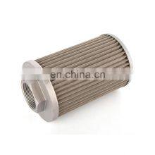 Stainless Steel Mesh Cartridge Hydraulic Pleated ss Metal Filter RD411-62210