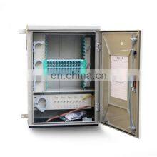 Outdoor Wall-mounted Fully Equipped 72 Core Fiber Optic Cross Cabinet thumbnail-1