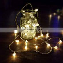 Outdoor Waterproof IP44 12M 100Leds Light Bulb String Led Christmas Tree Decorations Lights Bubble Ball String Light thumbnail-2