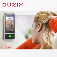 Ouzim FaceEngine 5 Smart Dynamic Living Face Recognition Terminal for Security Access Control Entrance Solution