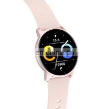 Round Watch Smart Wristband Lady Women Ip68 Waterproof Touch Display Smart Bracelet Reloj Inteligente Smartwatch thumbnail-4