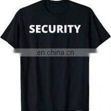 High Quality Wholesale Price White Security Guard T Shirt Men's Security Guard Graphic Polo T-Shirt thumbnail-4