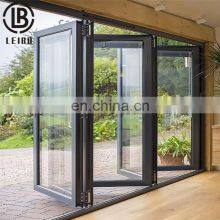 China Top Manufacturer High Quality Folding Doors Aluminium Bifold Doors Aluminium bi Fold Doors Design
