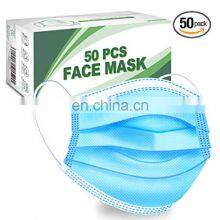 100PCS Adult Disposable Face Mask 3-Ply Breathable Safety Face Masks Unisex Adults Fashion Facial Mask thumbnail-3