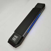 Chinese factory wholesale Blue line light stair lamp in the middle of the theater carpet steps