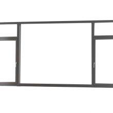 HMK-65 Thermal Break Aluminum Heat Insulation Sound Proof Aluminum Casement Inward Opening Swing Window thumbnail-2