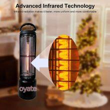 8 Hours Timer 1500W Patio Wall Mounted Electric Heaters Ruby Infrared Heater thumbnail-4