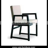 DC-010 Japaneses Style Fabric Dining Armchair thumbnail-1