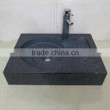 Shop Bathroom Black Stone Rectangular Sink For Indoor Decoration thumbnail-2