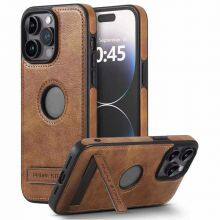 Wholesale Prices & MOQ Flexible Rugged Leather Phone Pouch Phone Case for Business Mens