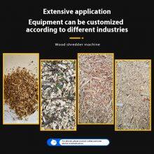 Factory Direct Large Mobile Branch Wood Chipper Garden Tree Crusher With Motor Used for Farm Construction Life-Long Maintenance thumbnail-3