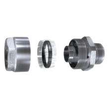 Japan Toyox Braided Tube, Steel Conduit Connector Tc3 - S15 R3/4, Connector for Semiconductor Manufacturing Equipment thumbnail-3