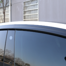 Weatherproof Window Visor for Tesla Model Y & Juniper - Easy Snap-On Installation thumbnail-1