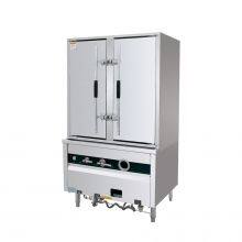 Jinyudian Style 2 Doors Steamer 220V 24 Pans Commercial Kitchen Equipment thumbnail-1