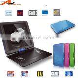 newdesign portable dvd player hevd portable evd player with fm tv tuner