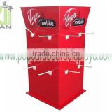 mobile phone counter display cardboard counter displays point of purchase rotating display