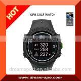 Electronic Caddie Watch Style GPS Golf Rangefinder with 30,000 World Course