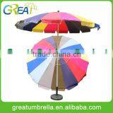 2016 8 Foot Wide Sun Beach Umbrella thumbnail-1