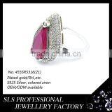 2015 New Style Africa 925 Silver Jewelry Sets Big Wedding Custom Jewelry Set thumbnail-6