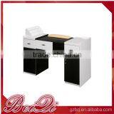 Wood Nail Table for Nail Salon Furniture Table,Double Extended Manicure Table thumbnail-2