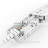 Baseus 2.1A Power Strip 3 Universal Outlets To Smart Chips Home Electronic 2USB Charging Ports For Mobile Phone TB-0211 thumbnail-2