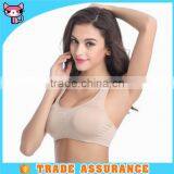 Yoga Top Plain Color Hollow Out Sport Bra thumbnail-1