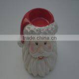 Hand Painted Christmas Shape Ceramic Candle Holder thumbnail-4
