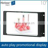 Flintstone 10 Inch Open Frame Flashing Lcd Advertising Signs