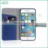 Wholesale Cellphone Leather Wallet Case for iphone 6s with Two Card Pocket