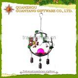 Solar Light Beautiful Butterfly Hanging Wholesale Wind Chime Tube thumbnail-4