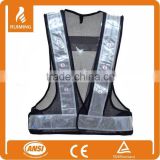 Extra Large Reflective Safety Vest w/ 16 LED Lights