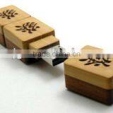 Best Sale Mahjong Wooden USB Flash Drive thumbnail-1