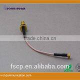 RG316 Cable Assembly With SMA RP-Female Bulkhead to MCX Male Right Angle Connector thumbnail-2