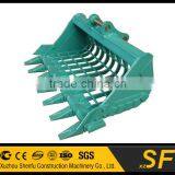 excavator attachment skeleton bucket, sieve bucket, rock bucket